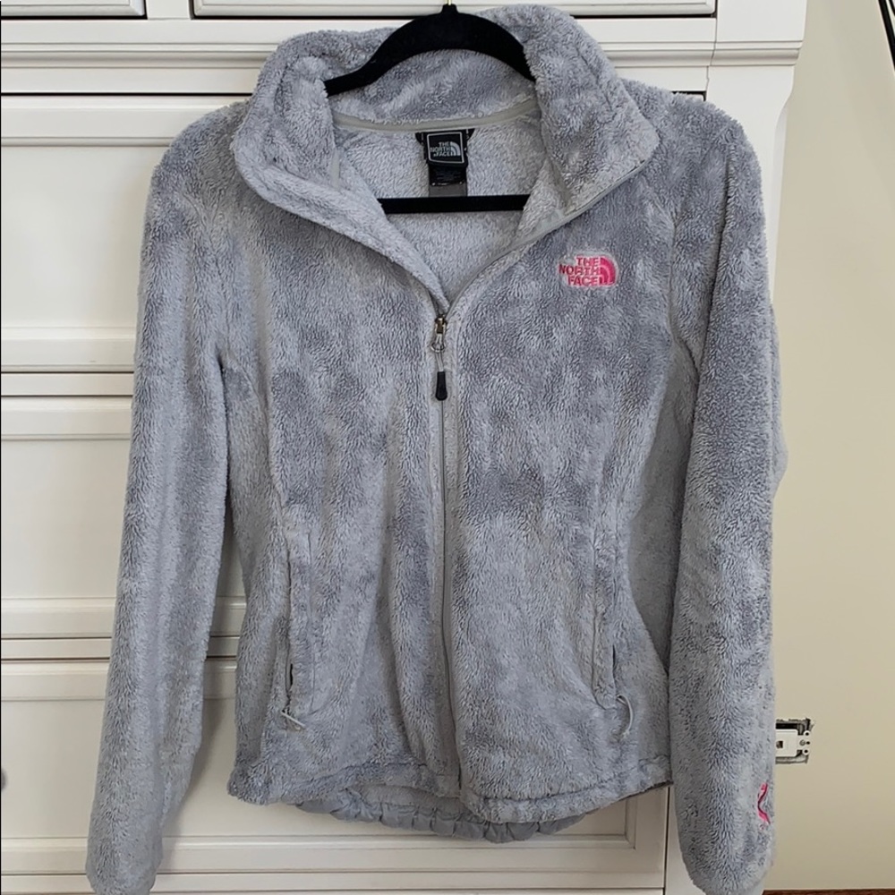 Women’s grey north face fleece